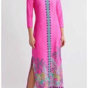 Lily Pulitzer Seralina Border Print Maxi Dress